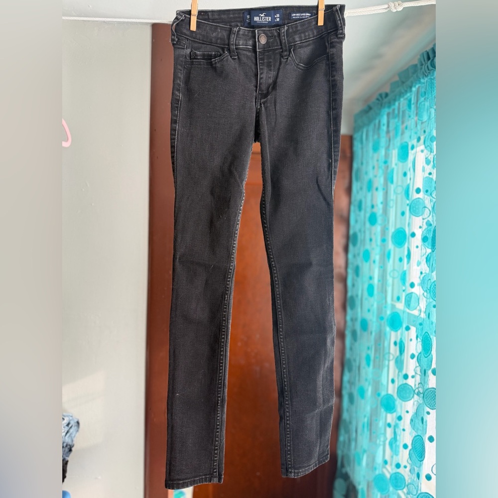 Hollister Charcoal Denim Jeans